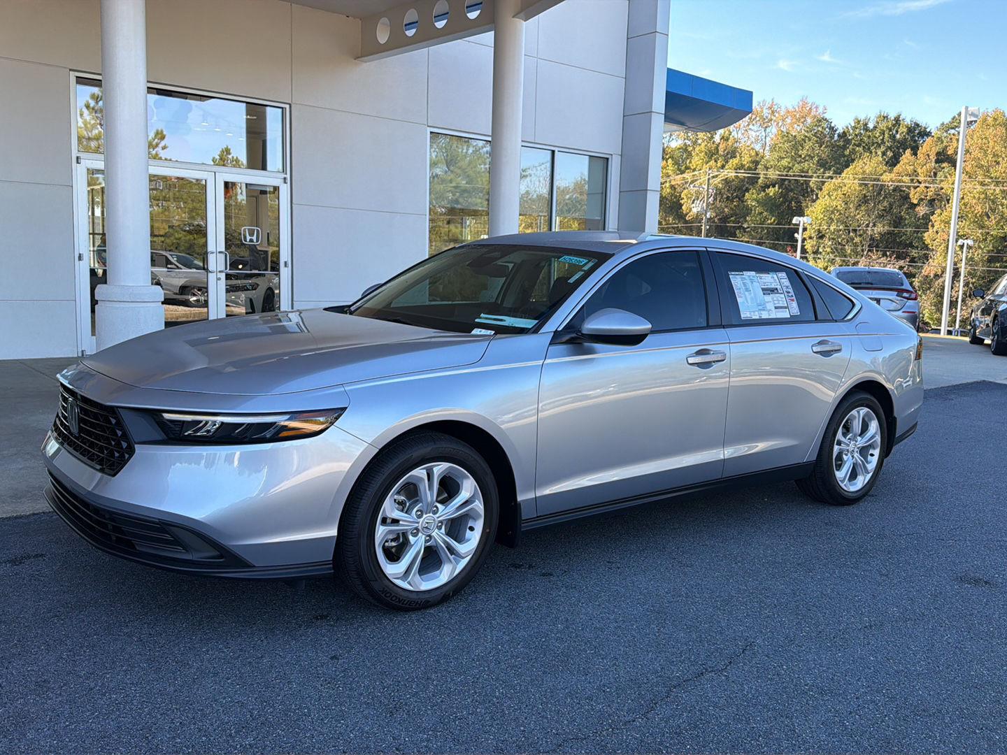 Solar Silver Metallic 2026 Honda Accord Sedan Front-Wheel Drive Continuously Variable Transmission