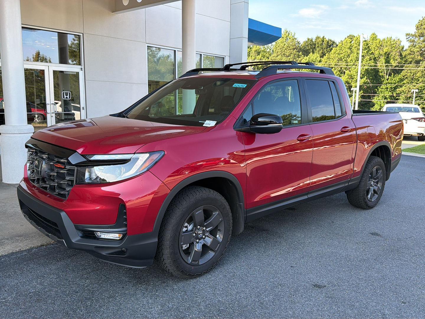 Radiant Red Metallic II 2026 Honda Ridgeline Pickup Truck All-Wheel Drive Automatic