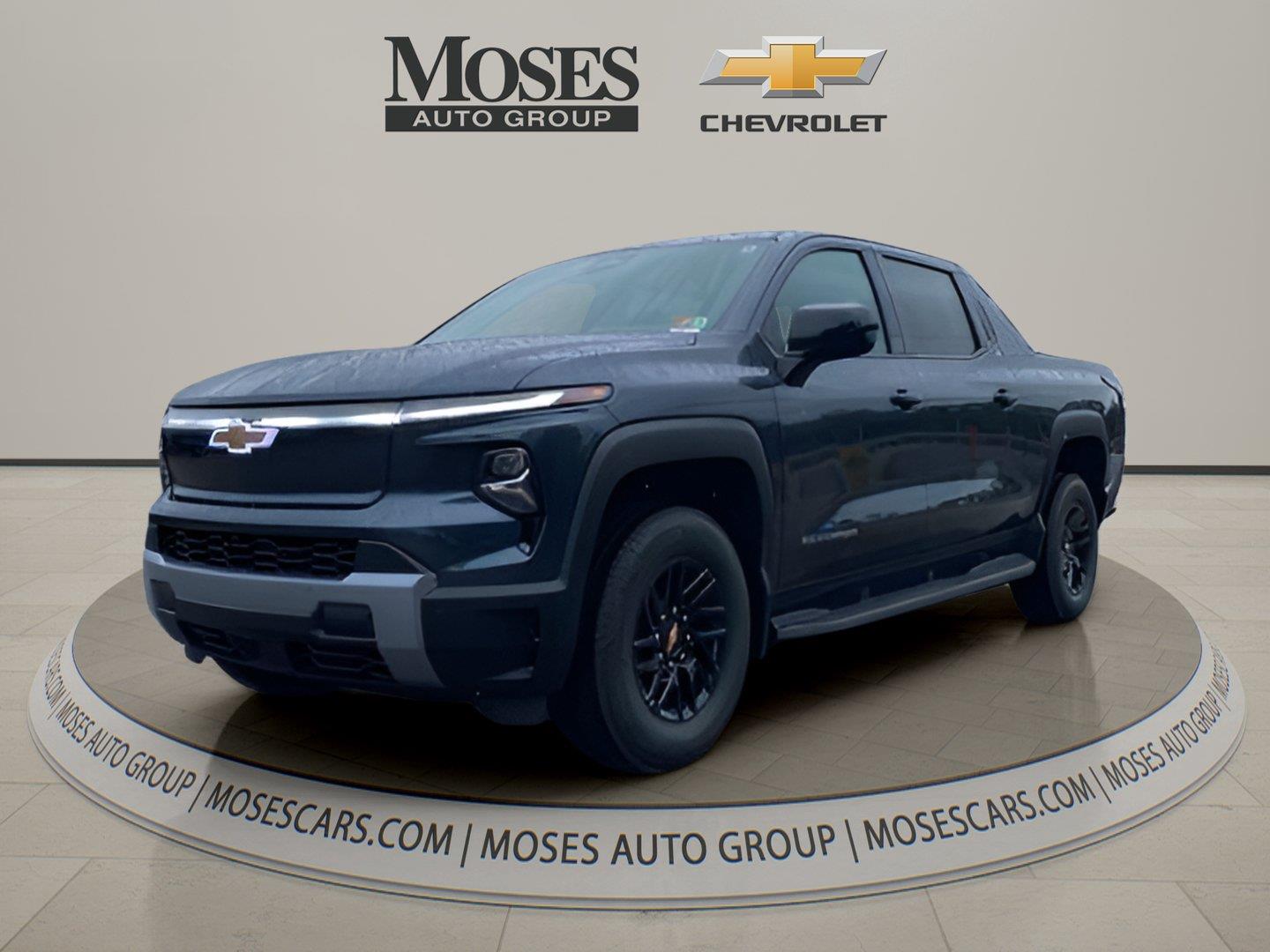 Blue Smoke Metallic 2026 Chevrolet Silverado EV Pickup Truck All-Wheel Drive Automatic