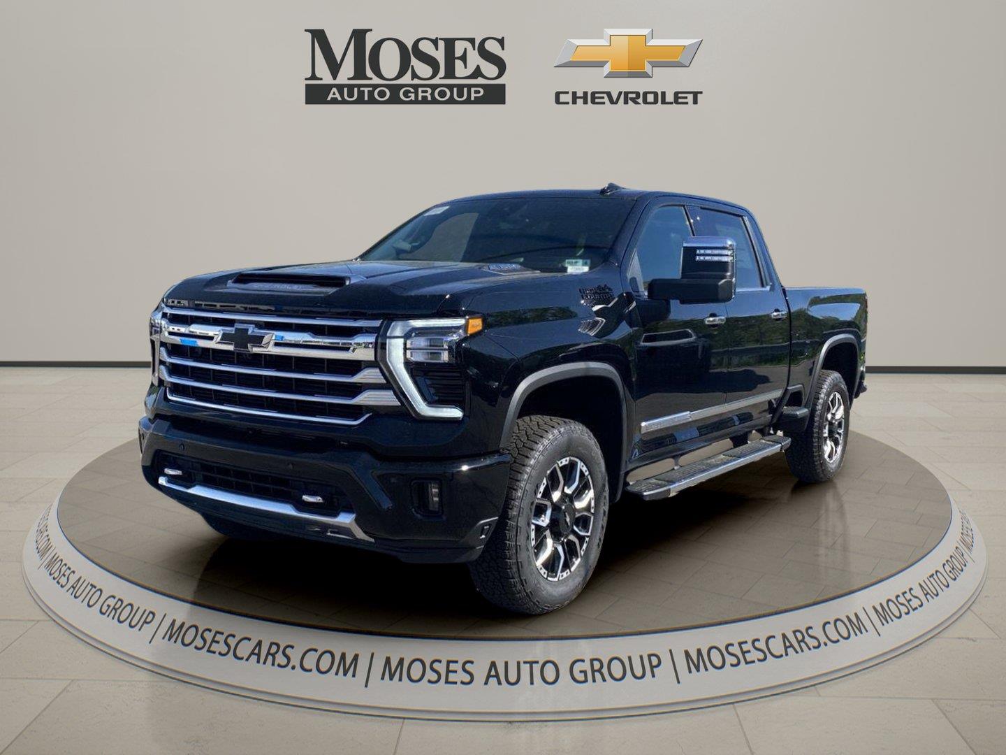 Black 2026 Chevrolet Silverado 2500HD Pickup Truck Four-Wheel Drive Automatic