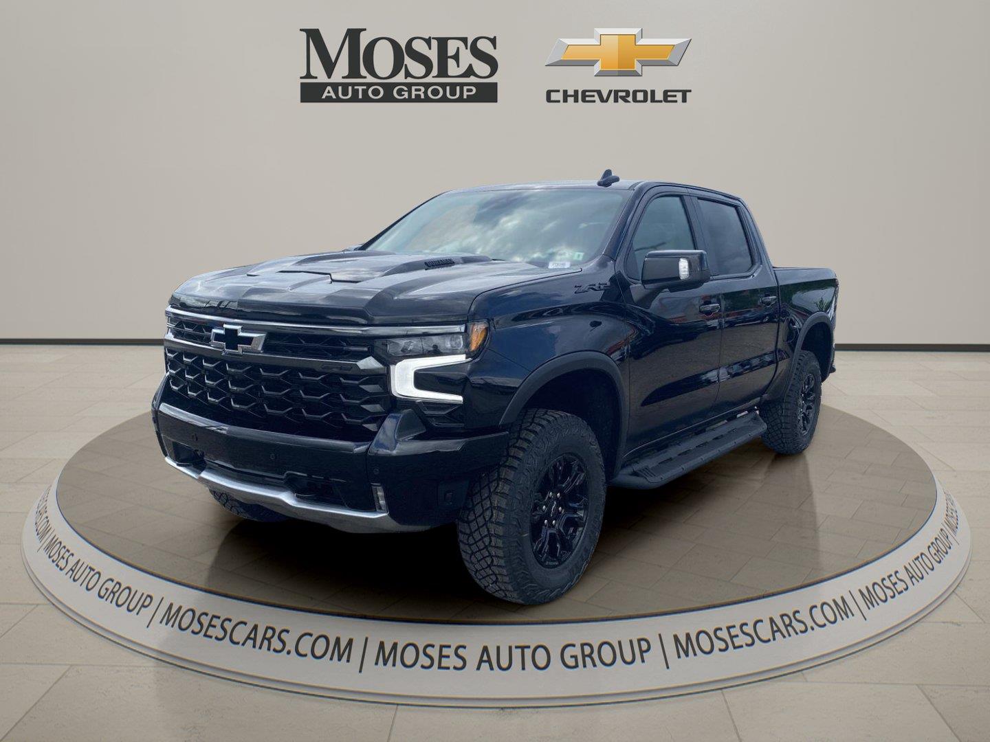 Black 2026 Chevrolet Silverado 1500 Pickup Truck Four-Wheel Drive Automatic