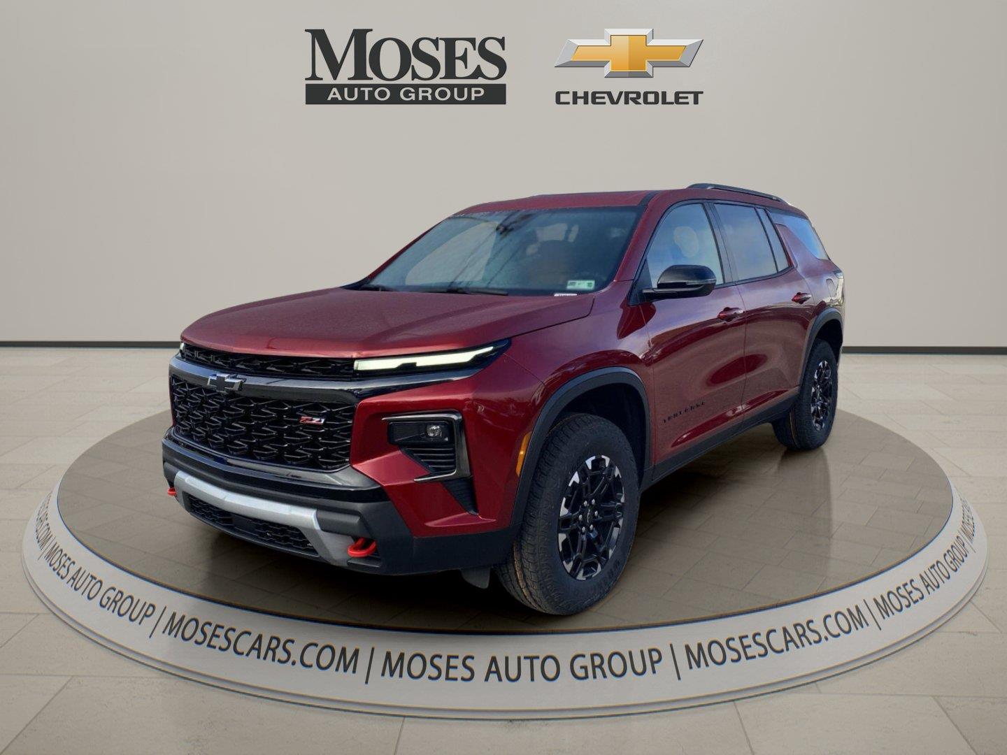 Radiant Red Tintcoat 2027 Chevrolet Traverse SUV / Crossover Four-Wheel Drive 8-Speed Automatic