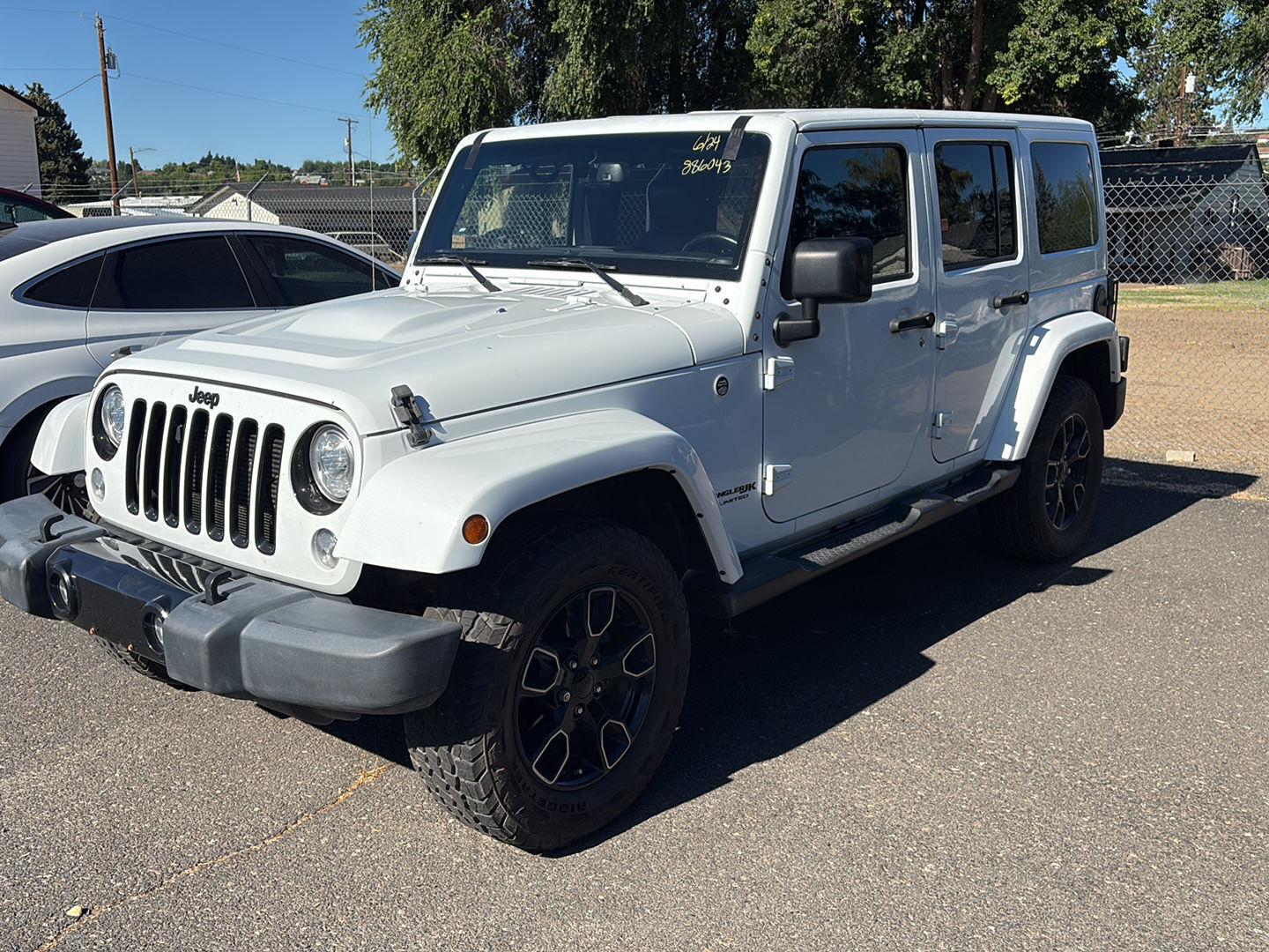 Bright White 2018 Jeep Wrangler SUV / Crossover Four-Wheel Drive 5-Speed Automatic