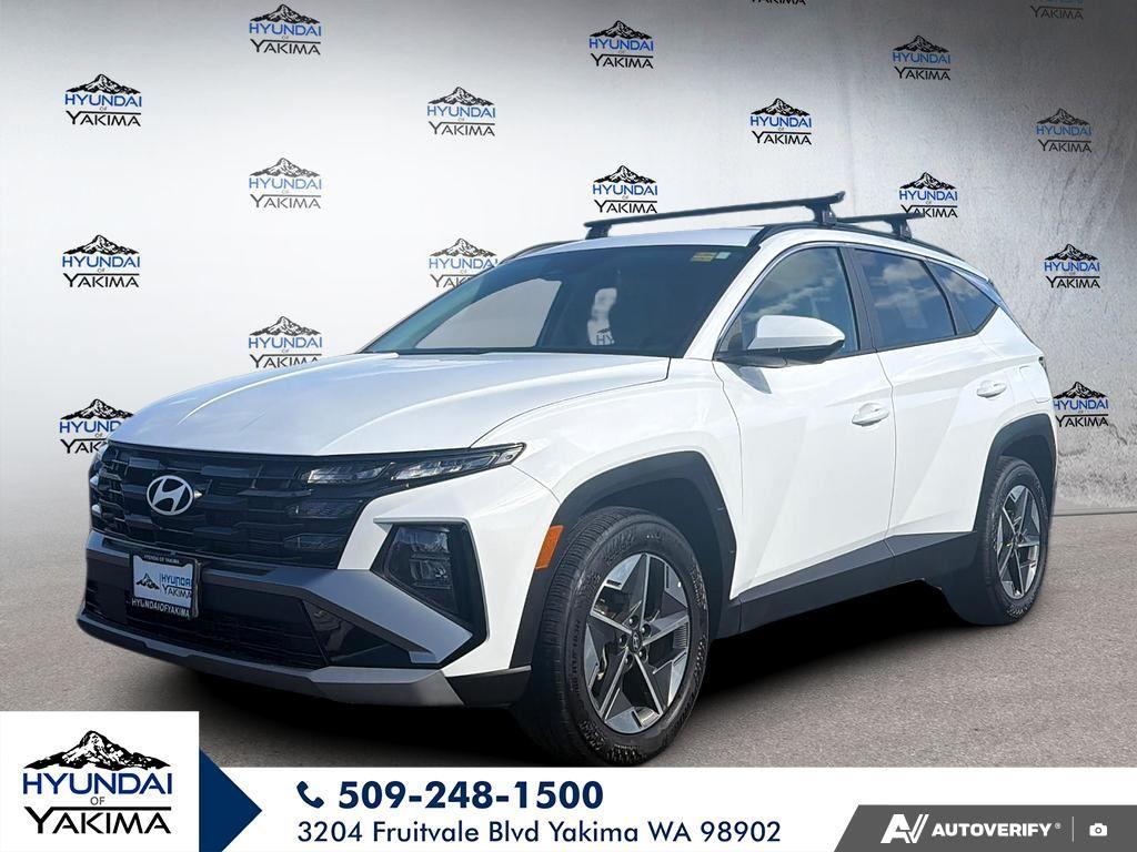 Serenity White Pearl 2025 Hyundai Tucson SEL AWD SUV / Crossover All-Wheel Drive Automatic