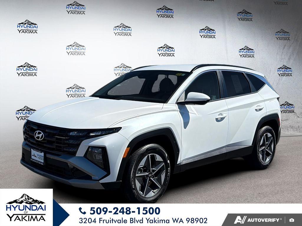 Serenity White Pearl 2025 Hyundai Tucson SUV / Crossover All-Wheel Drive Automatic