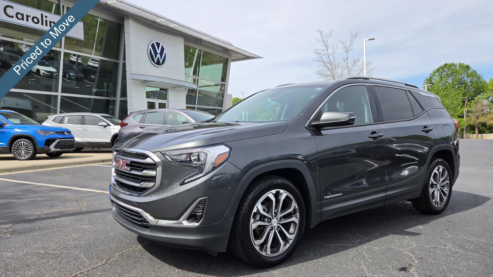 Graphite Gray Metallic 2021 GMC Terrain SUV / Crossover Front-Wheel Drive 9-Speed Automatic