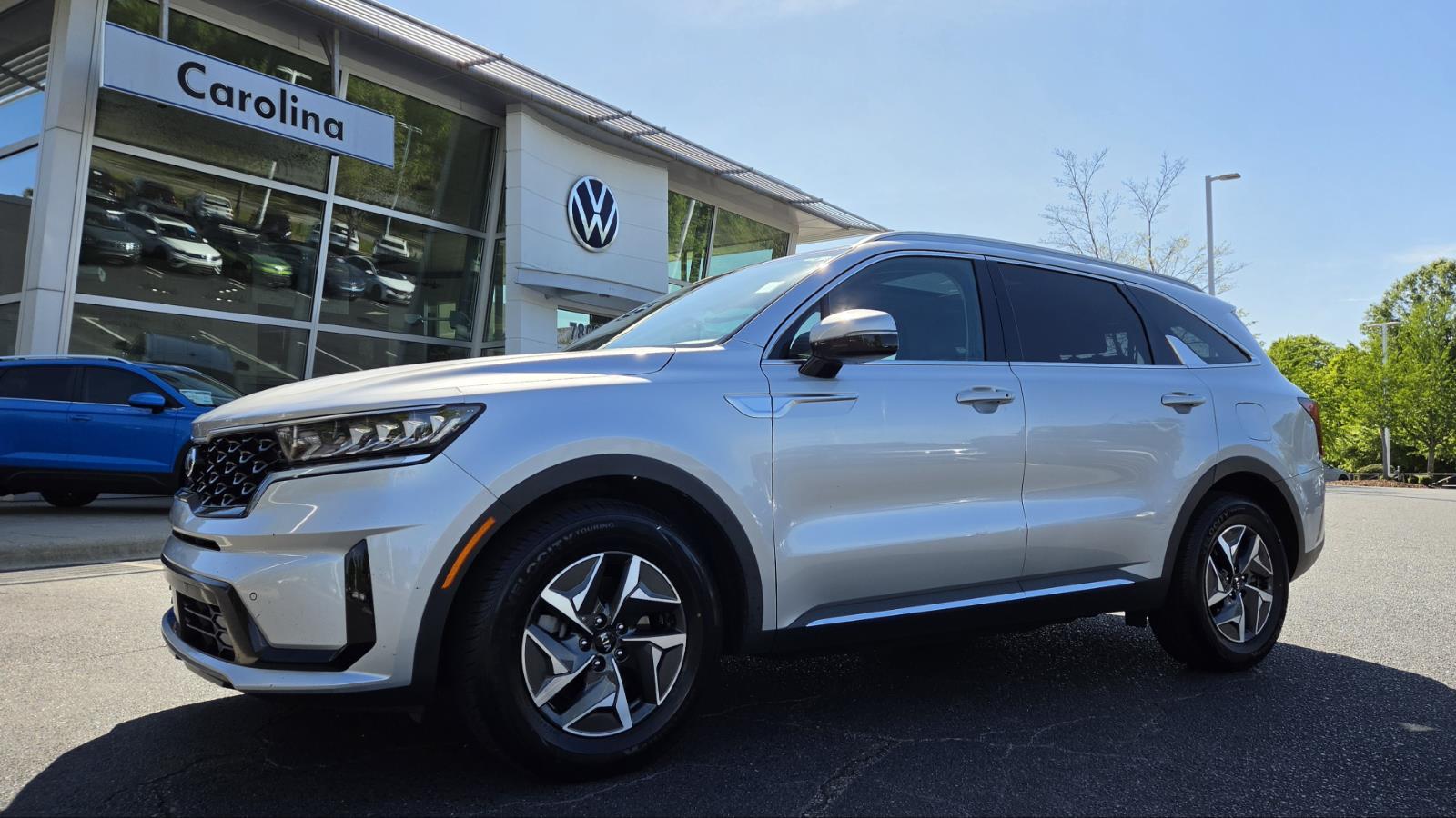 Silky Silver 2021 Kia Sorento Hybrid EX FWD SUV / Crossover Front-Wheel Drive 6-Speed Automatic