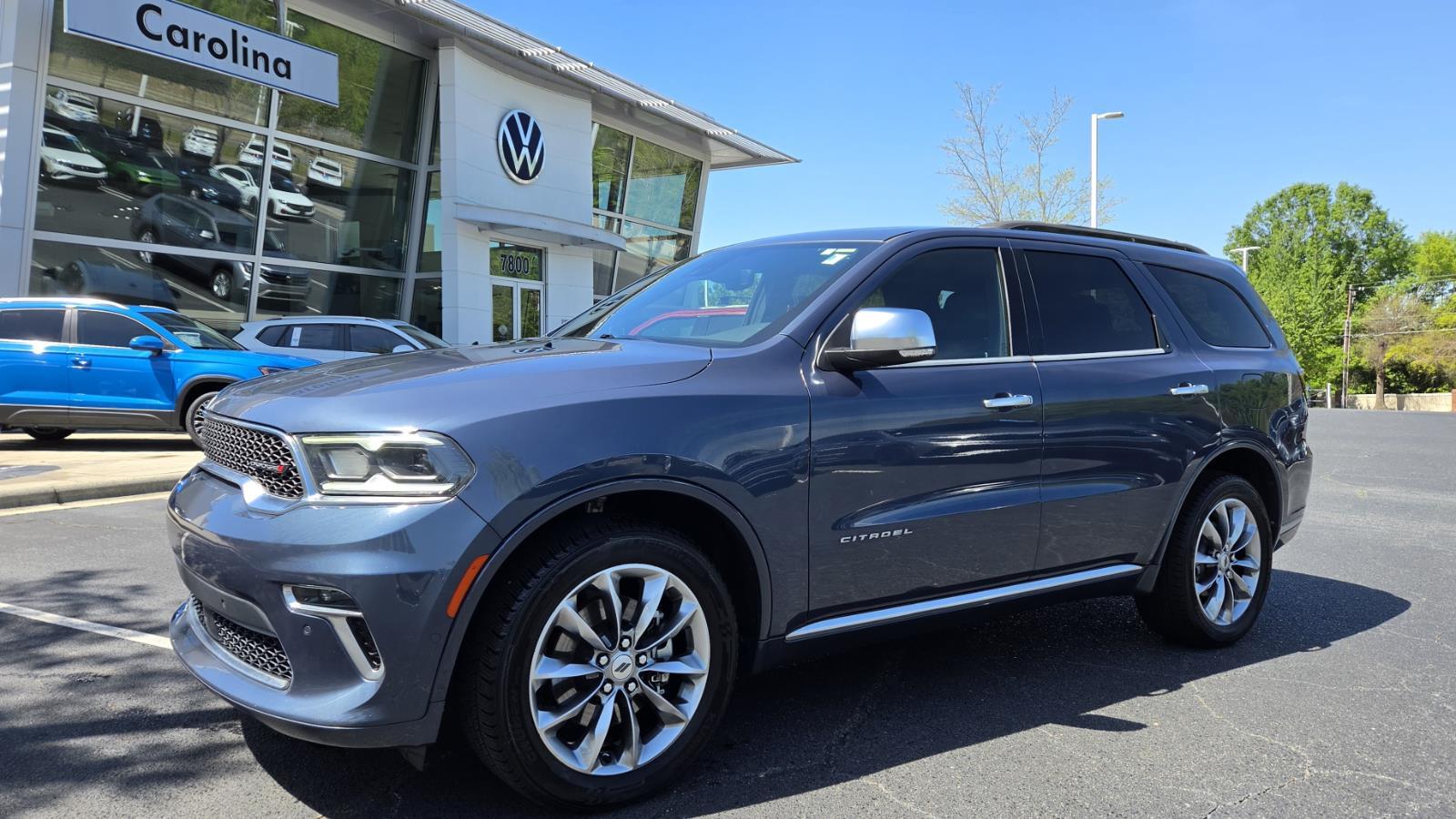 Reactor Blue Pearlcoat 2021 Dodge Durango Citadel AWD SUV / Crossover All-Wheel Drive 8-Speed Automatic