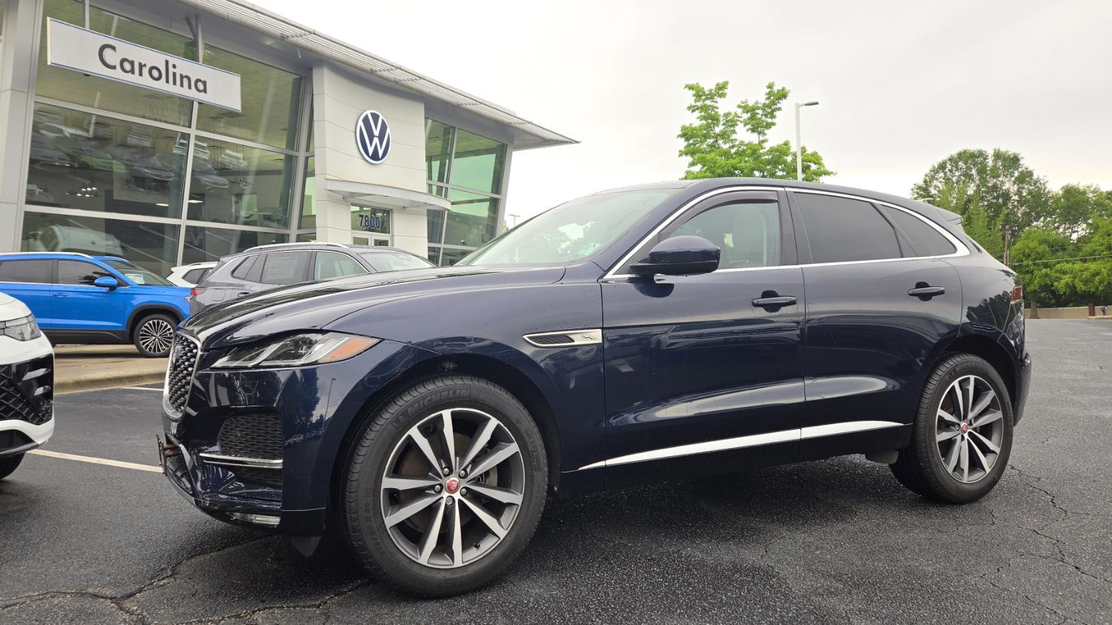 Portofino Blue 2022 Jaguar F-PACE P250 S AWD SUV / Crossover All-Wheel Drive Automatic