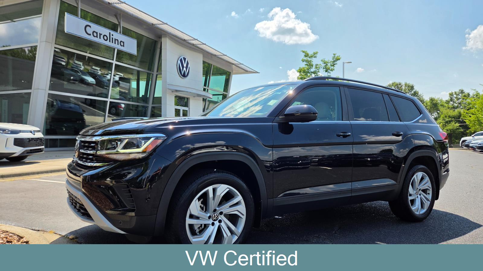 Deep Black Pearl 2023 Volkswagen Atlas SUV / Crossover All-Wheel Drive Automatic