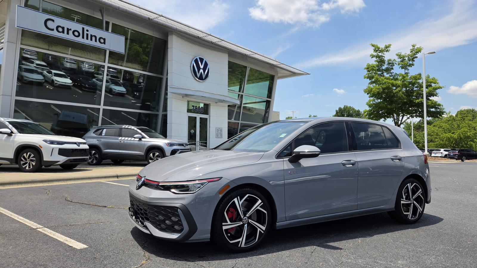 Moonstone Gray 2025 Volkswagen Golf GTI Hatchback Front-Wheel Drive Automatic