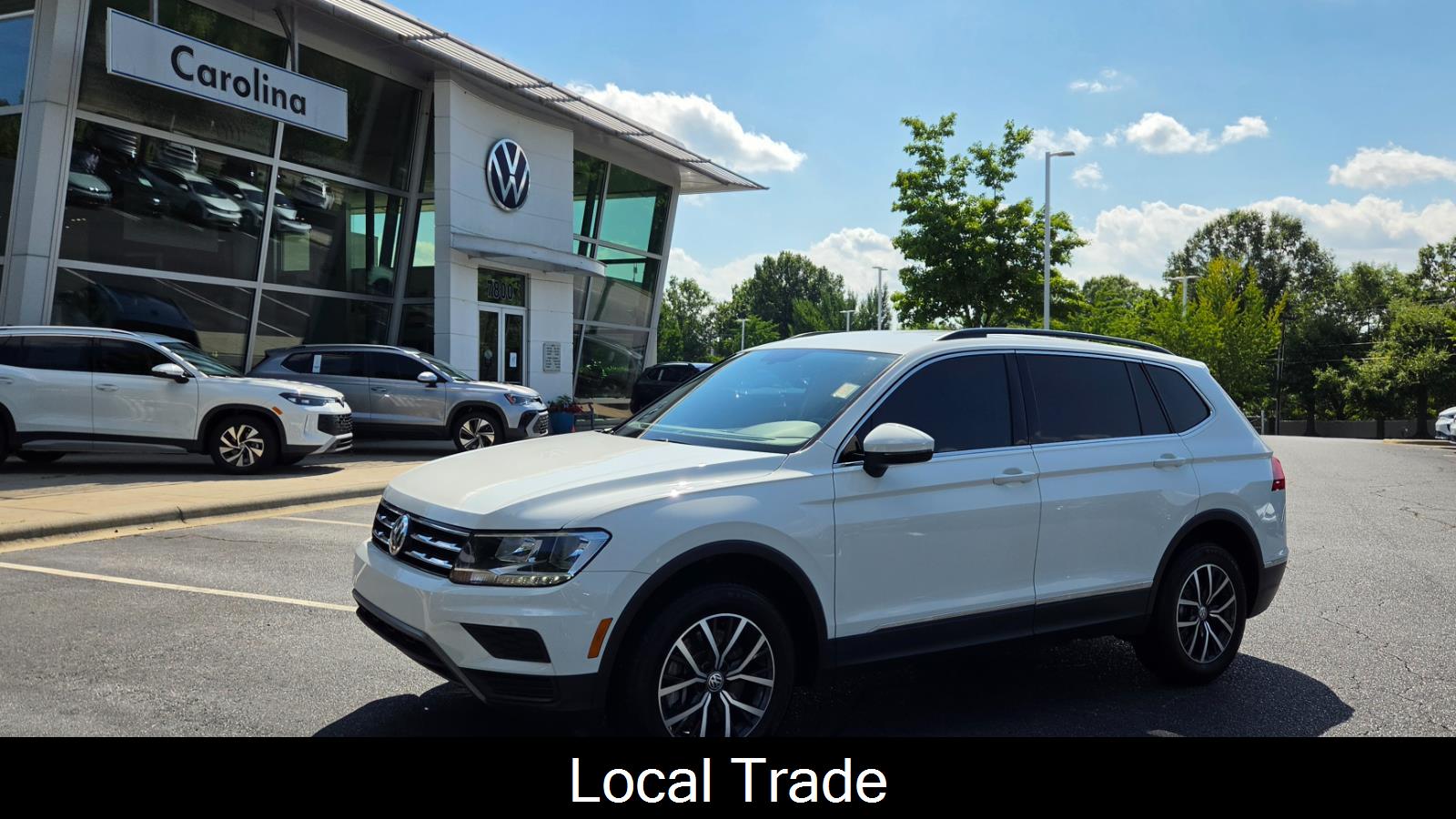 Platinum Gray Metallic 2020 Volkswagen Tiguan SUV / Crossover Front-Wheel Drive Automatic