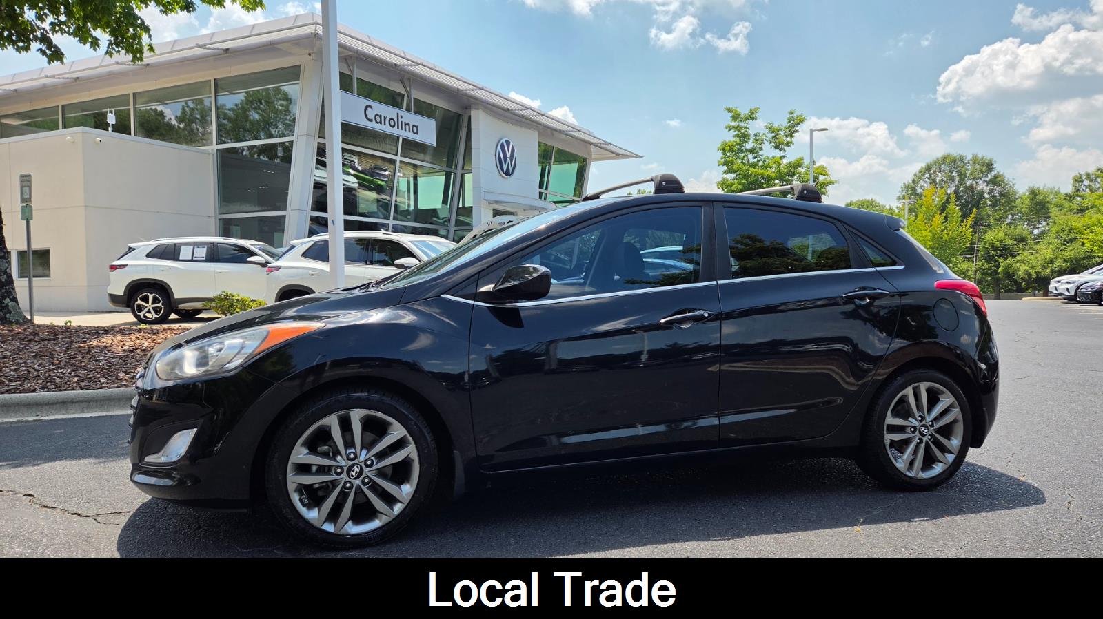 Black Noir Pearl 2017 Hyundai Elantra GT Hatchback Front-Wheel Drive Automatic