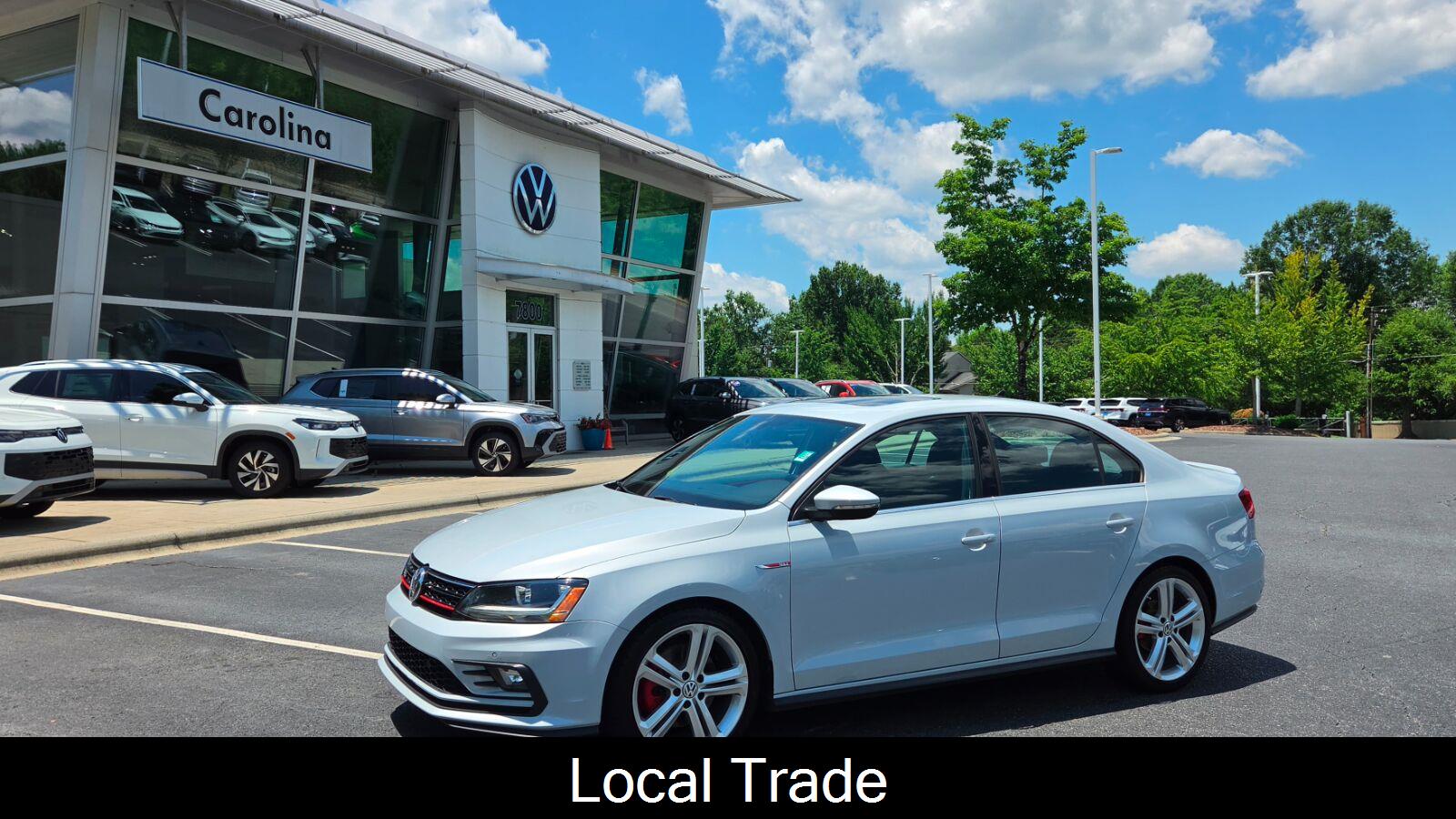 White Silver Metallic 2017 Volkswagen Jetta GLI Sedan Front-Wheel Drive Automatic