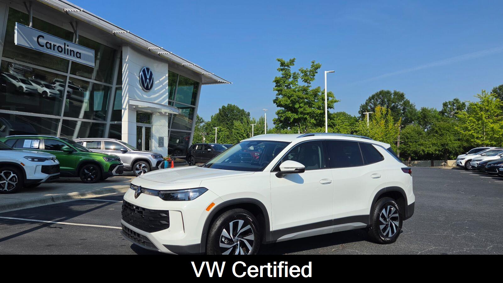 Pure White 2025 Volkswagen Tiguan SUV / Crossover Front-Wheel Drive Automatic