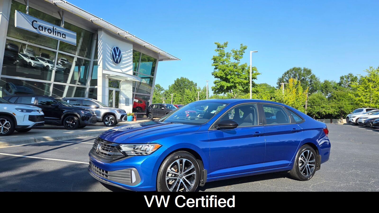 Rising Blue Metallic 2023 Volkswagen Jetta Sedan Front-Wheel Drive Automatic