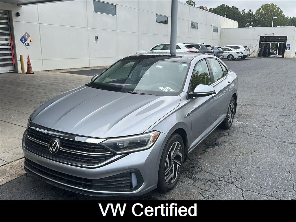 Pyrite Silver Metallic 2023 Volkswagen Jetta Sedan Front-Wheel Drive Automatic