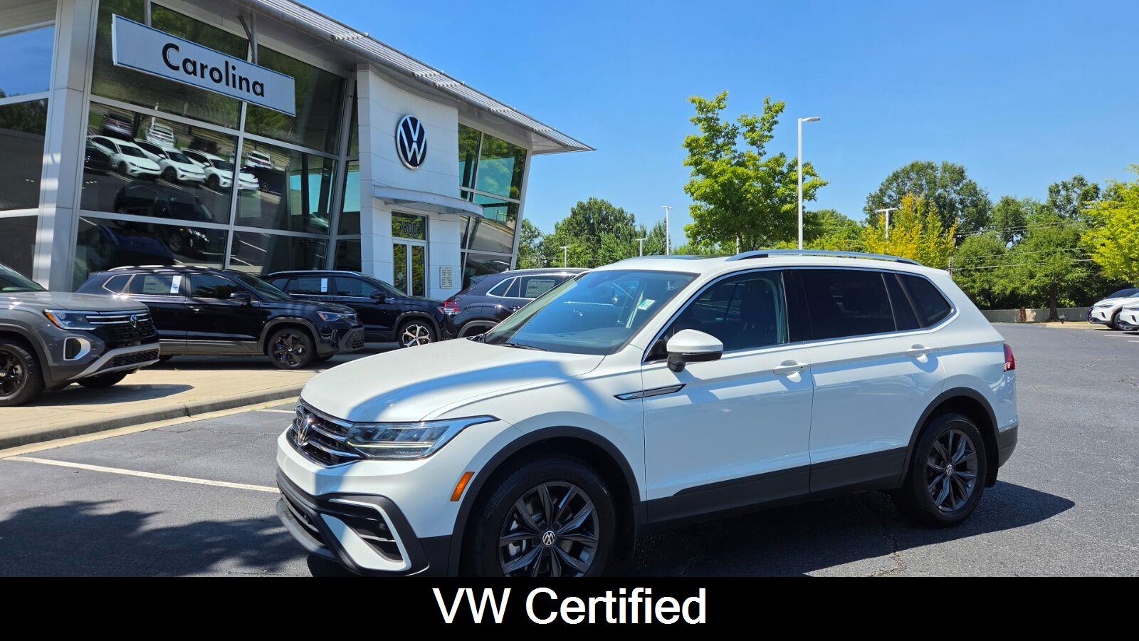 Opal White Pearl 2023 Volkswagen Tiguan SUV / Crossover Front-Wheel Drive Automatic
