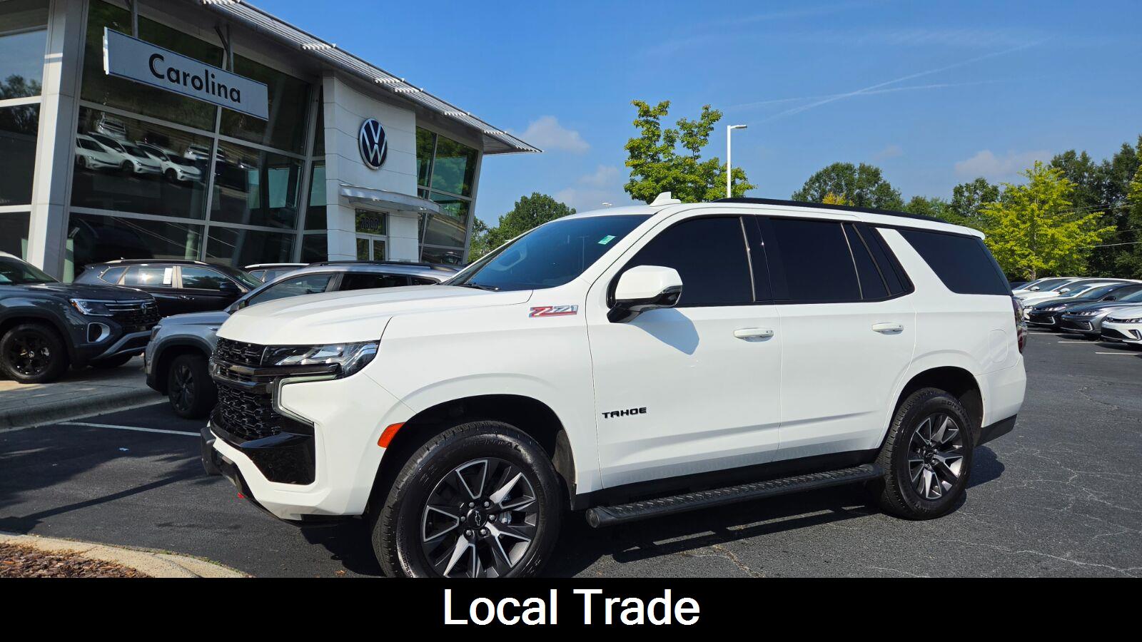 Summit White 2021 Chevrolet Tahoe SUV / Crossover Four-Wheel Drive Automatic