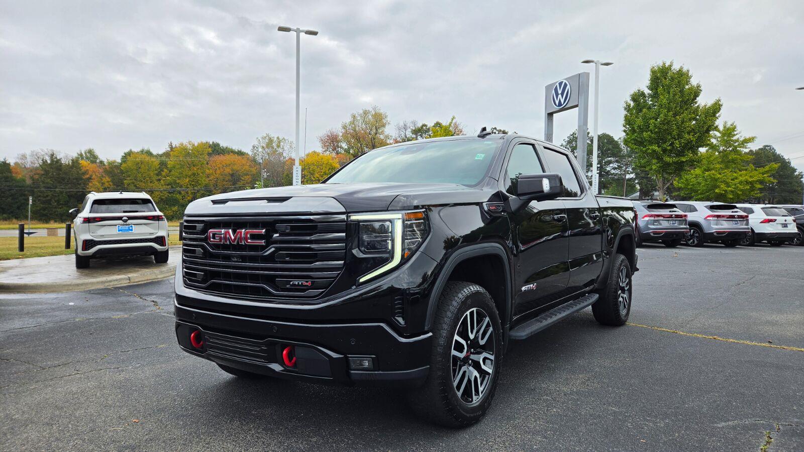 Onyx Black 2023 GMC Sierra 1500 Pickup Truck Four-Wheel Drive Automatic