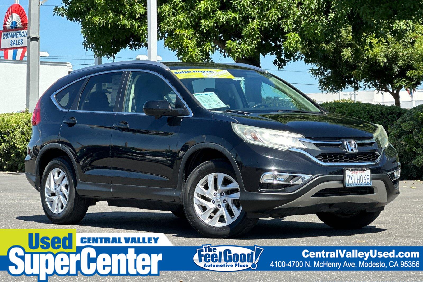 Crystal Black Pearl 2015 Honda CR-V SUV / Crossover All-Wheel Drive Continuously Variable Transmission
