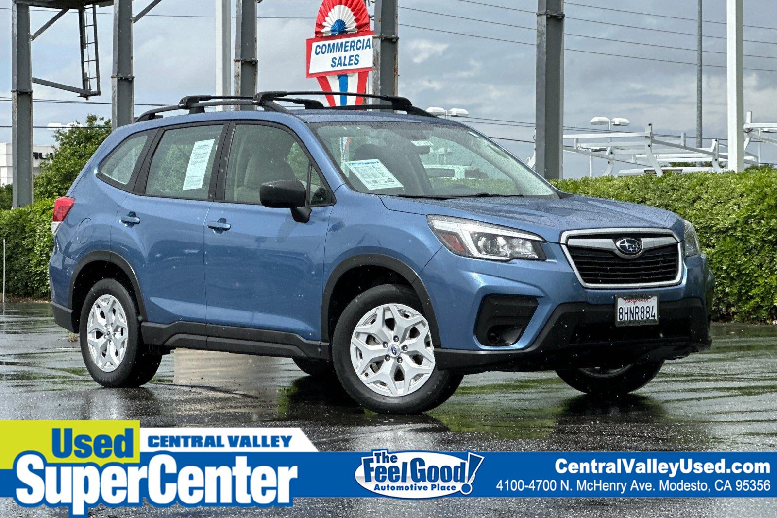 Horizon Blue Pearl 2019 Subaru Forester SUV / Crossover All-Wheel Drive Continuously Variable Transmission