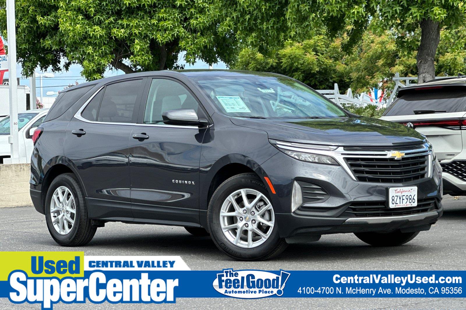 Iron Gray Metallic 2022 Chevrolet Equinox SUV / Crossover Front-Wheel Drive 6-Speed Automatic Overdrive
