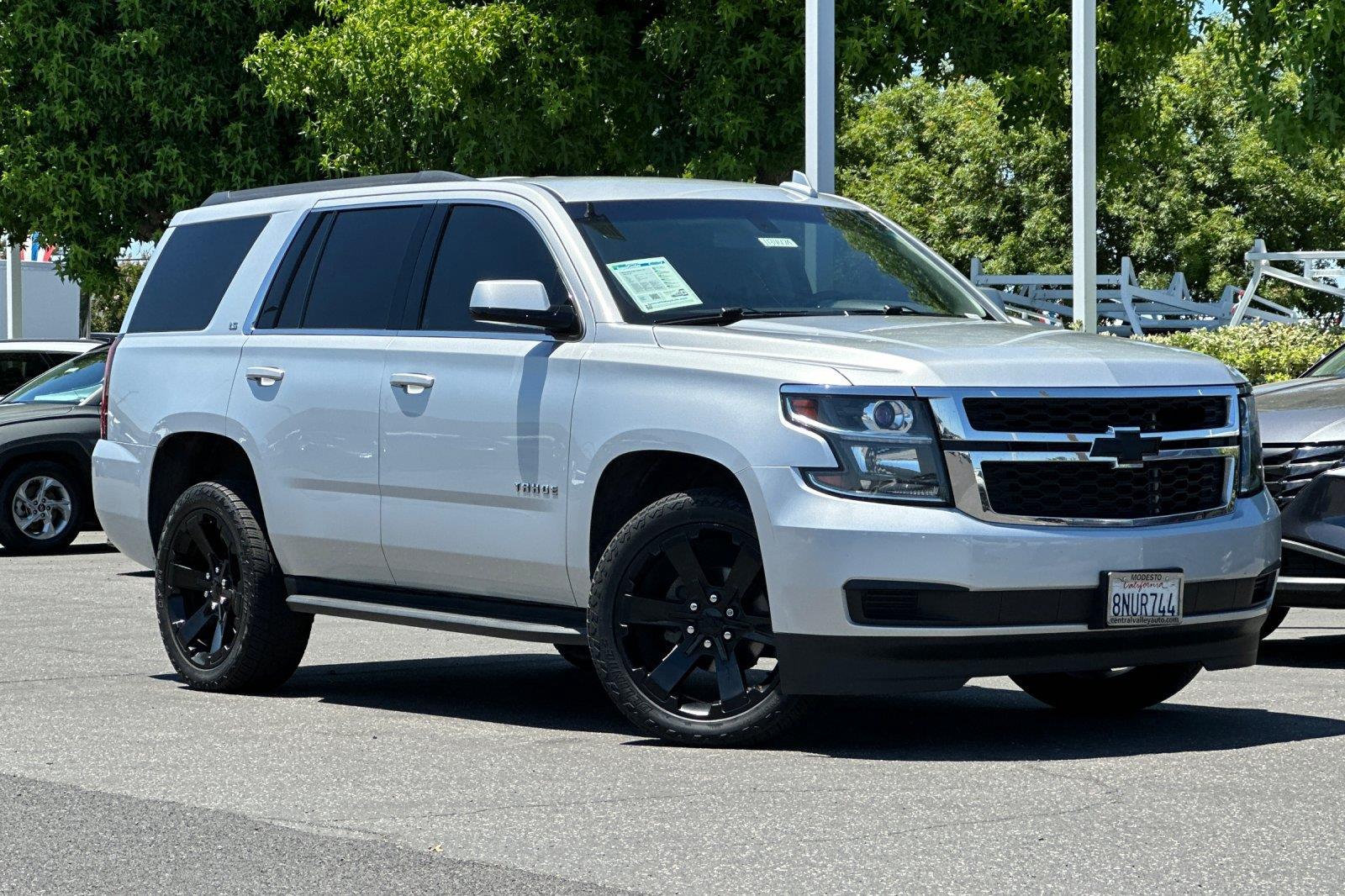 Silver Ice Metallic 2016 Chevrolet Tahoe SUV / Crossover 4X2 6-Speed Automatic
