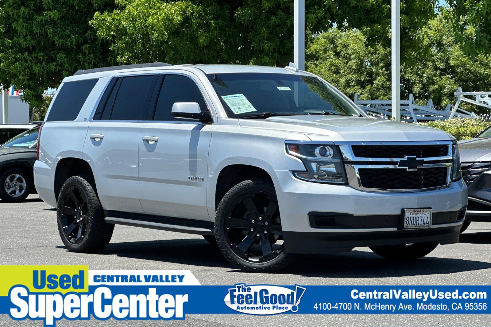 Silver Ice Metallic 2016 Chevrolet Tahoe SUV / Crossover 4X2 6-Speed Automatic