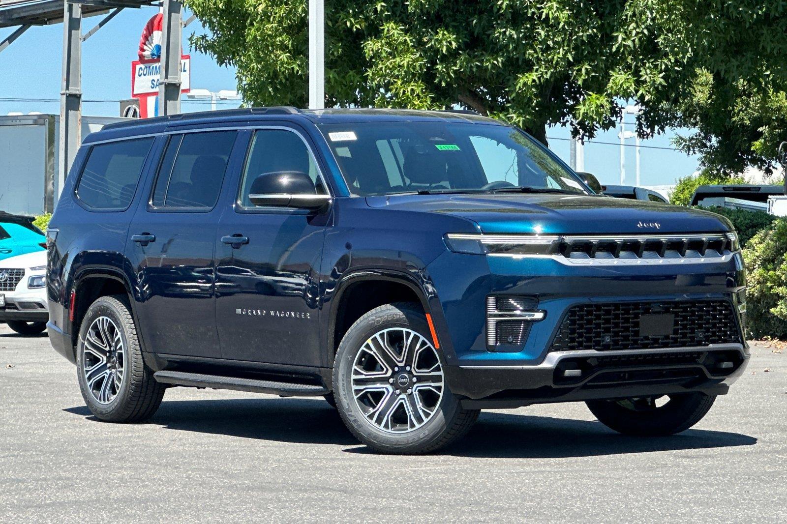 Fathom Blue Pearlcoat 2026 Jeep Grand Wagoneer SUV / Crossover Four-Wheel Drive 8-Speed Automatic