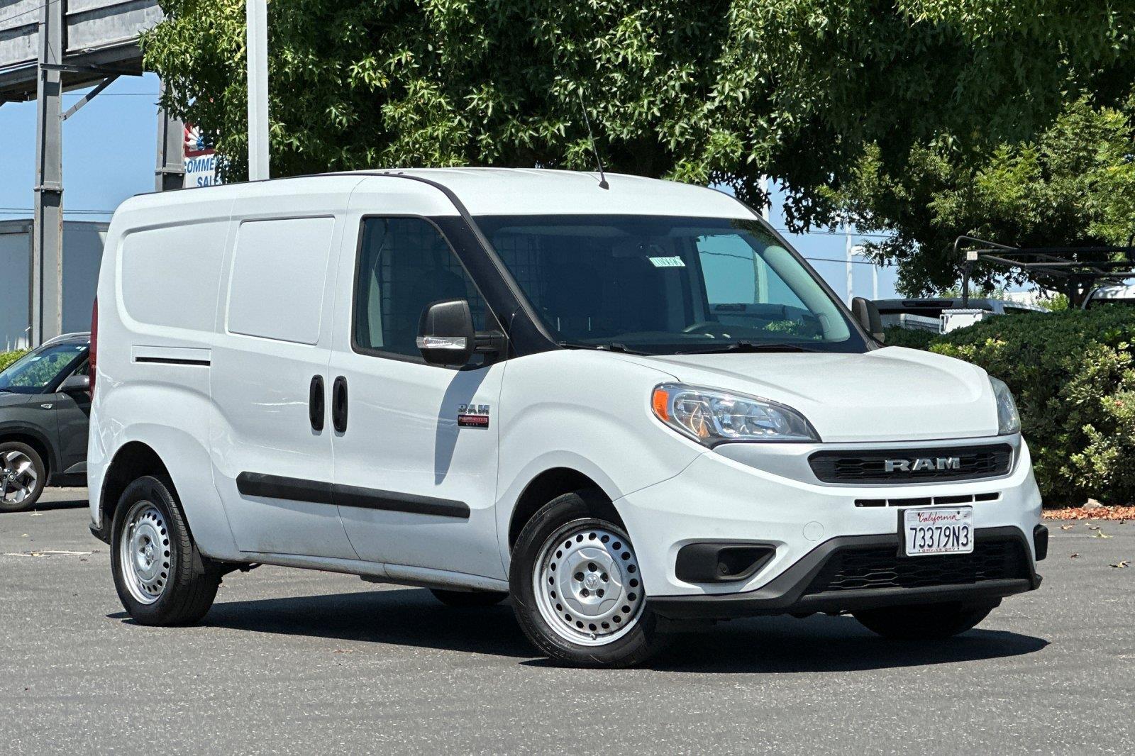 Bright White 2022 RAM ProMaster City Van Front-Wheel Drive Automatic