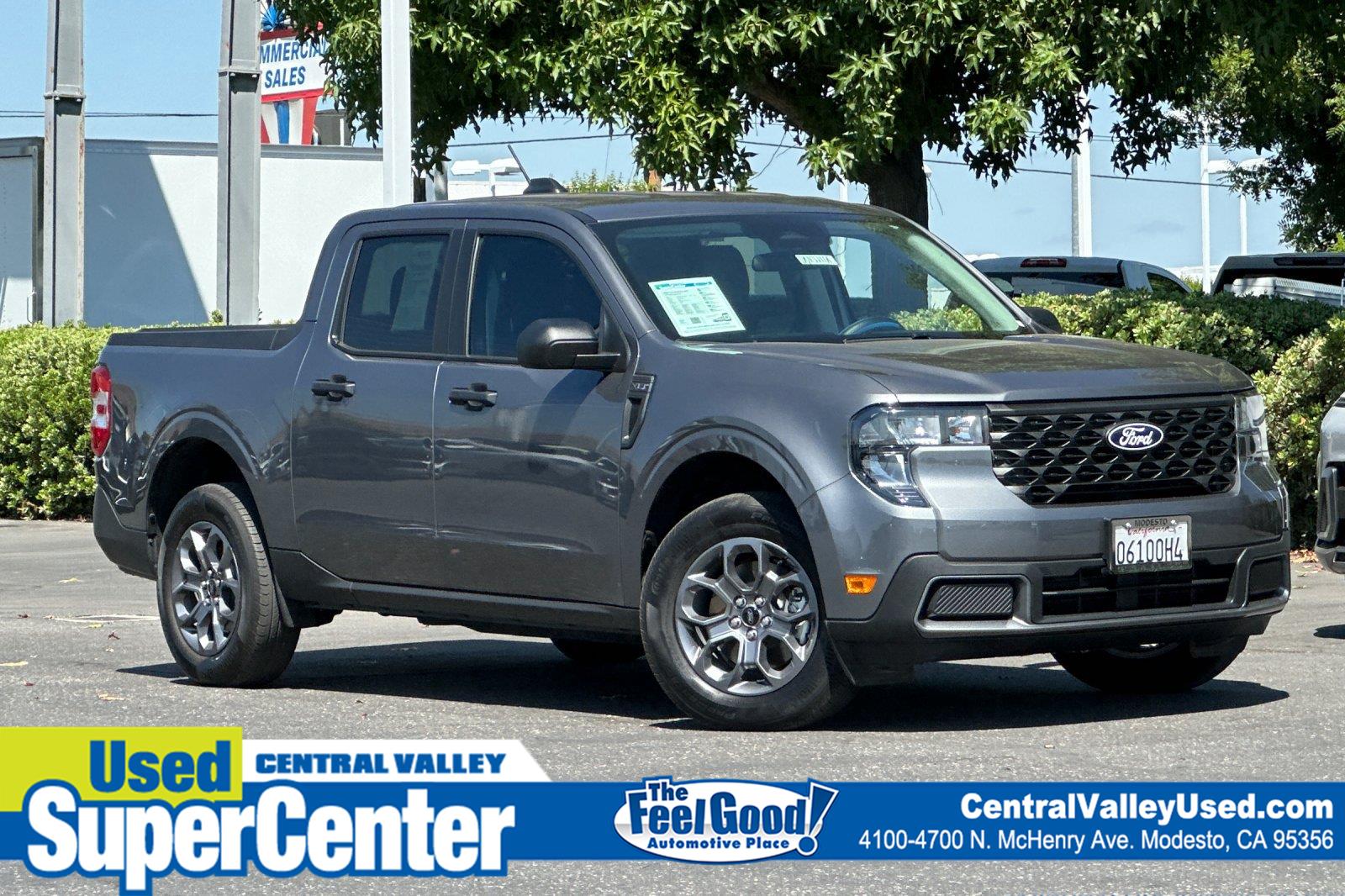 Carbonized Gray Metallic 2025 Ford Maverick Pickup Truck Front-Wheel Drive 1-Speed Dual Clutch