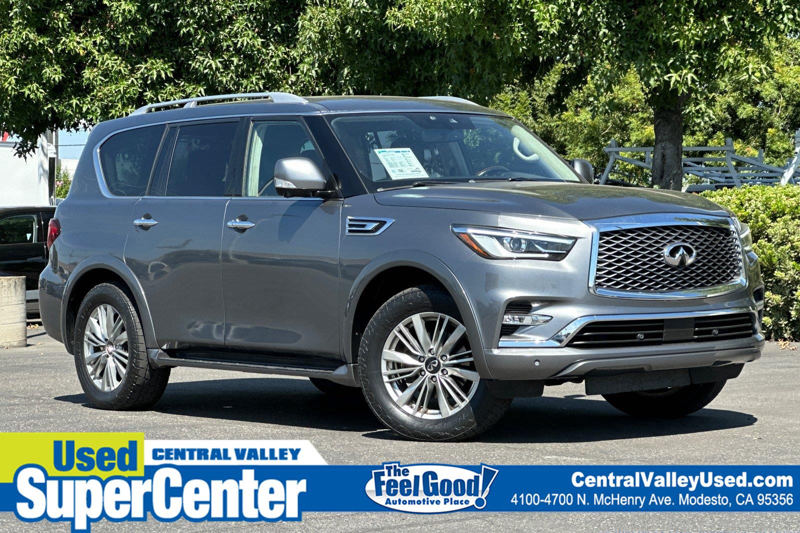 Gray (Graphite Shadow) 2018 INFINITI QX80 SUV / Crossover All-Wheel Drive Automatic