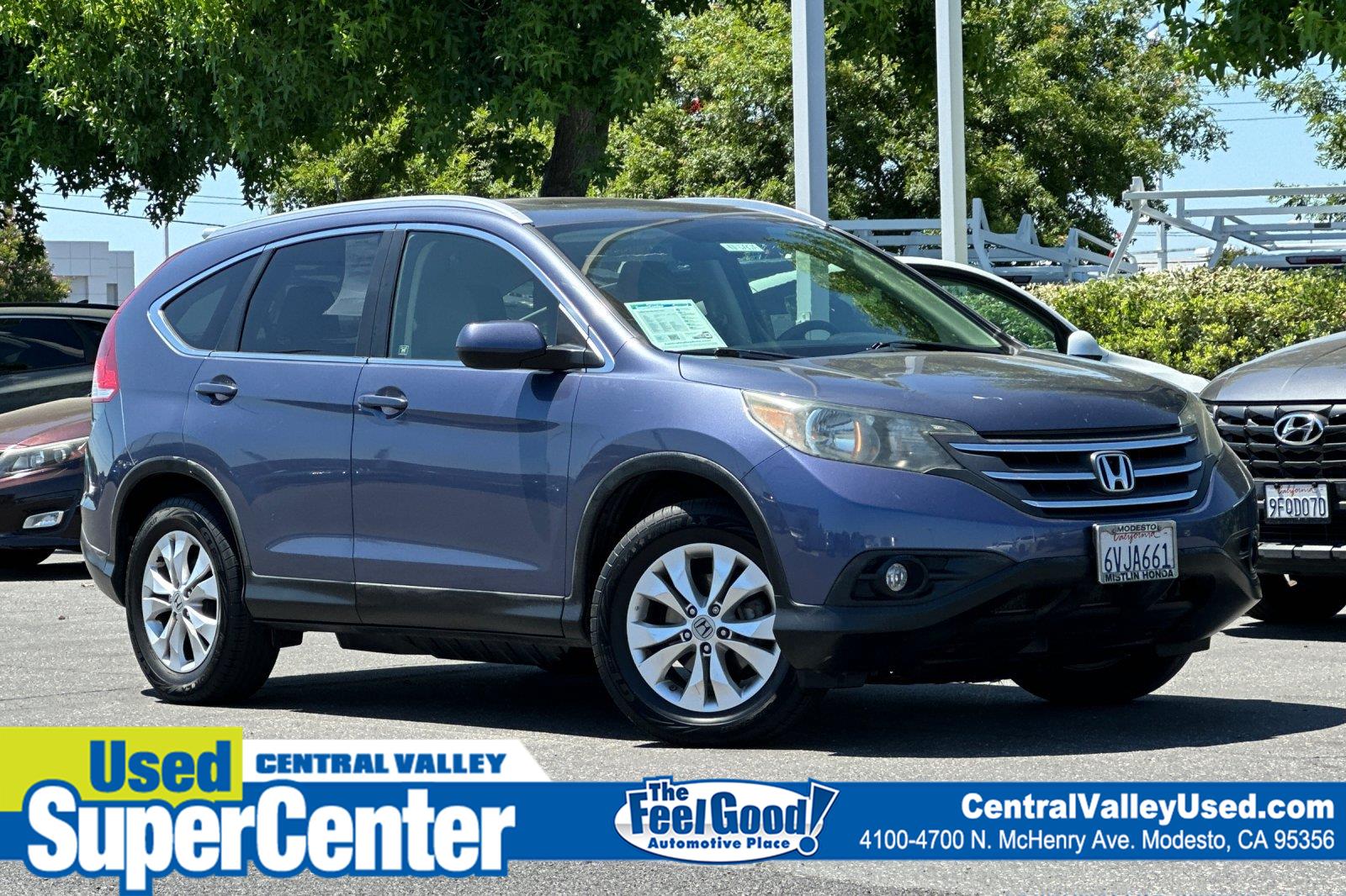 Twilight Blue Metallic 2012 Honda CR-V SUV / Crossover All-Wheel Drive Automatic