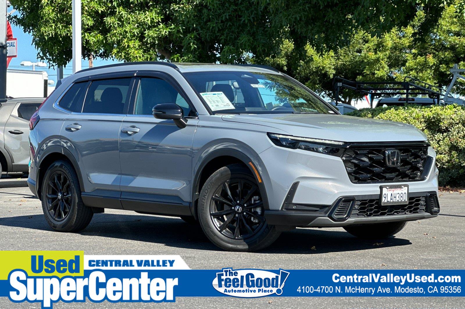 Urban Gray Pearl 2024 Honda CR-V Hybrid SUV / Crossover Front-Wheel Drive 1-Speed Dual Clutch
