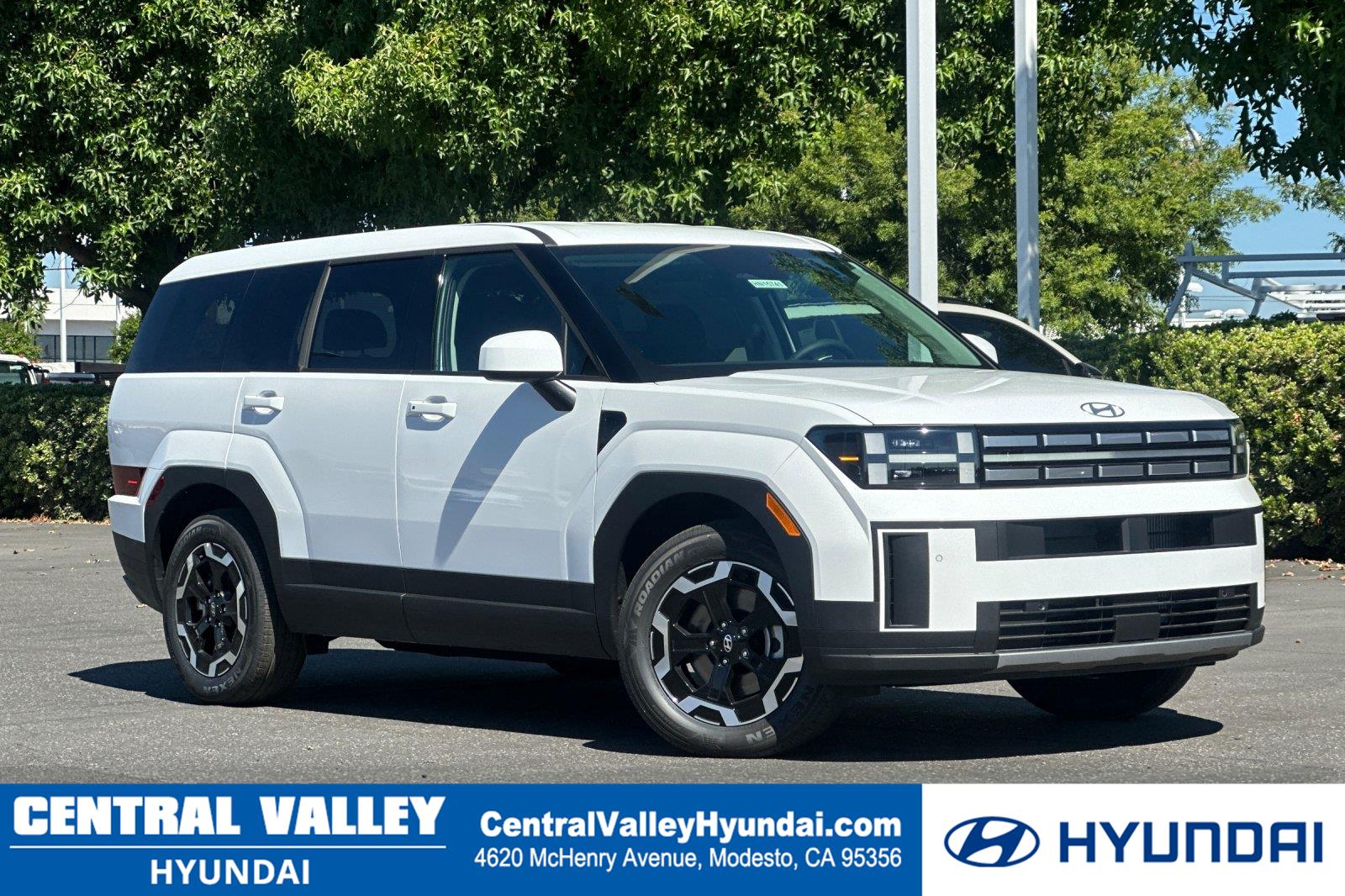 Serenity White 2026 Hyundai Santa Fe SUV / Crossover Front-Wheel Drive Automatic