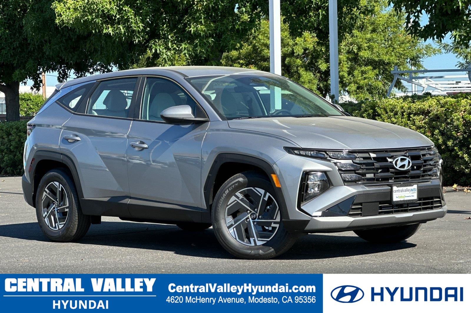 Shimmering Silver 2026 Hyundai Tucson Hybrid SUV / Crossover  Automatic