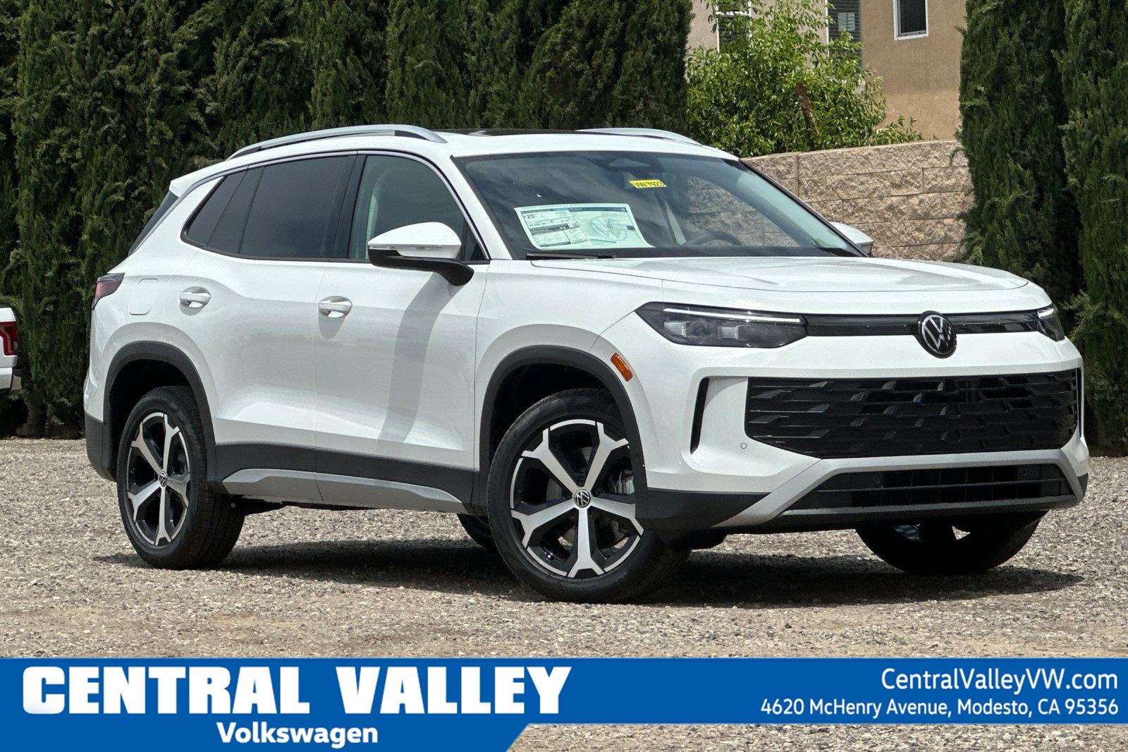 Pure White 2026 Volkswagen Tiguan SUV / Crossover All-Wheel Drive Automatic