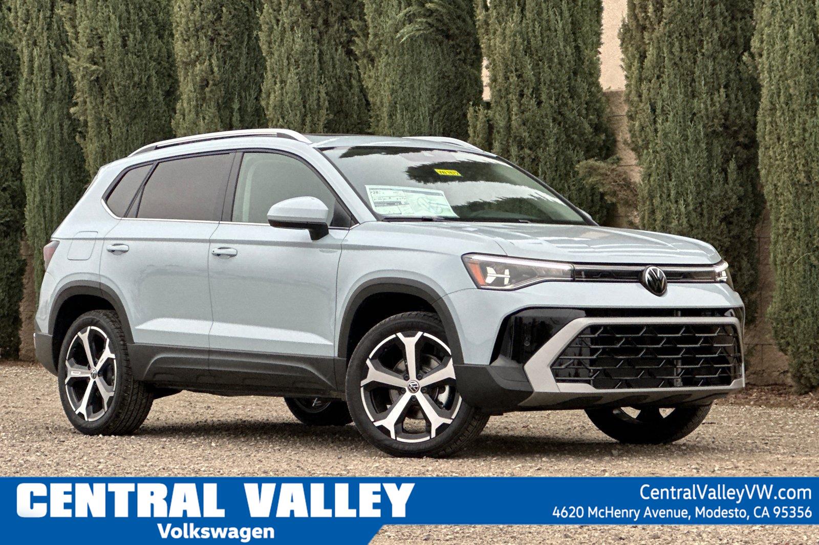 Monument Gray 2026 Volkswagen Taos SUV / Crossover All-Wheel Drive Automatic