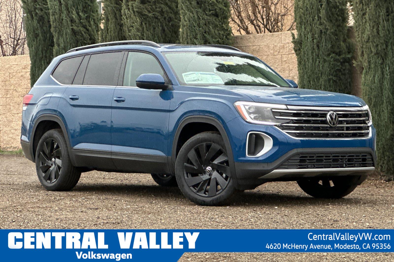 Mountain Lake Blue Metallic 2026 Volkswagen Atlas SUV / Crossover Front-Wheel Drive Automatic