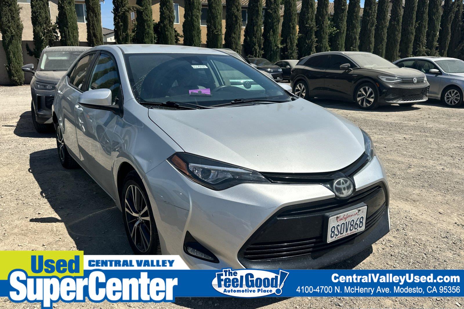 2017 Toyota Corolla Plata (Classic Silver Metallic) Sedán Tracción delantera 7 velocidades TVC