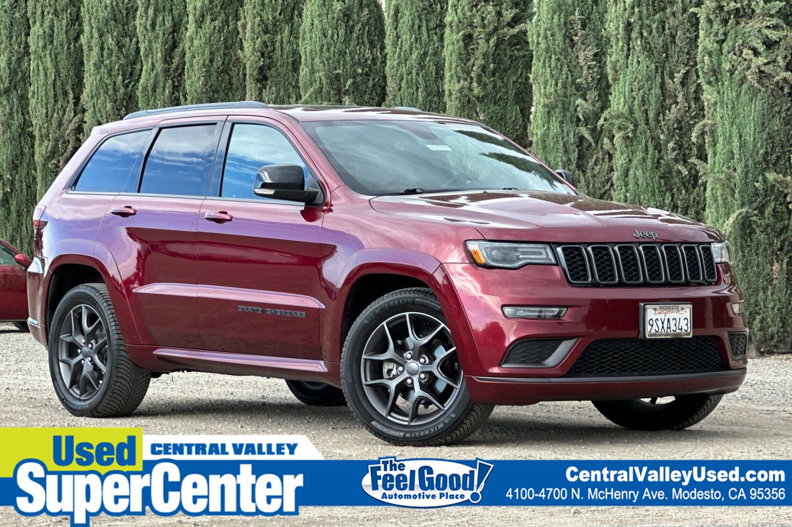 Velvet Red Pearlcoat 2020 Jeep Grand Cherokee SUV / Crossover Four-Wheel Drive 8-Speed Automatic