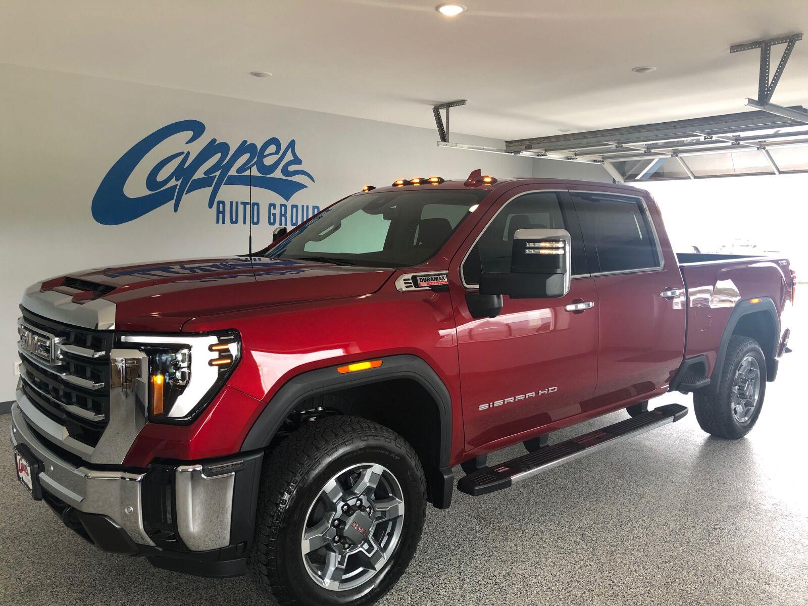 Volcanic Red Tintcoat 2026 GMC Sierra 2500HD Pickup Truck Four-Wheel Drive Automatic