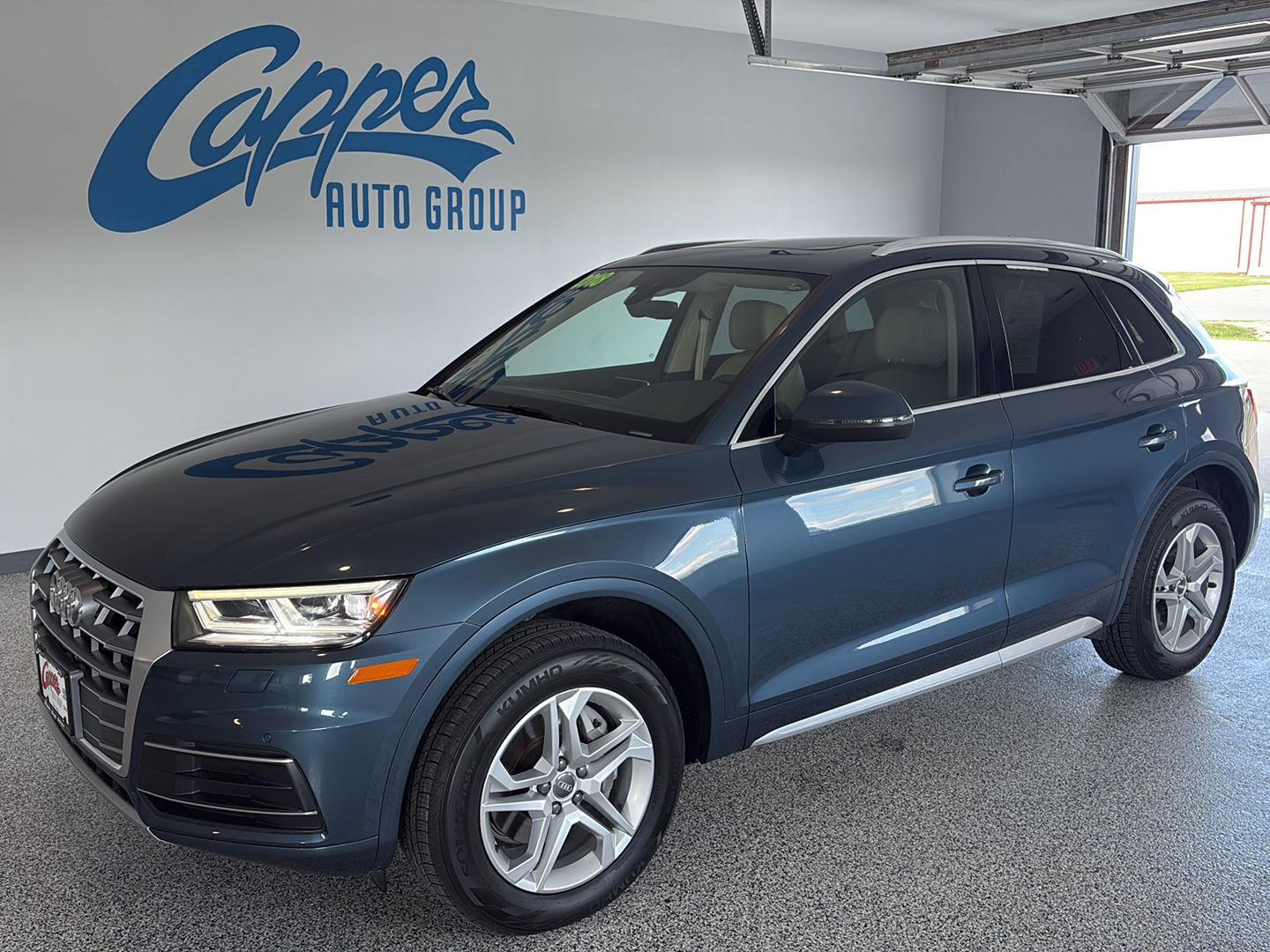 Utopia Blue Metallic 2018 Audi Q5 SUV / Crossover All-Wheel Drive Automatic