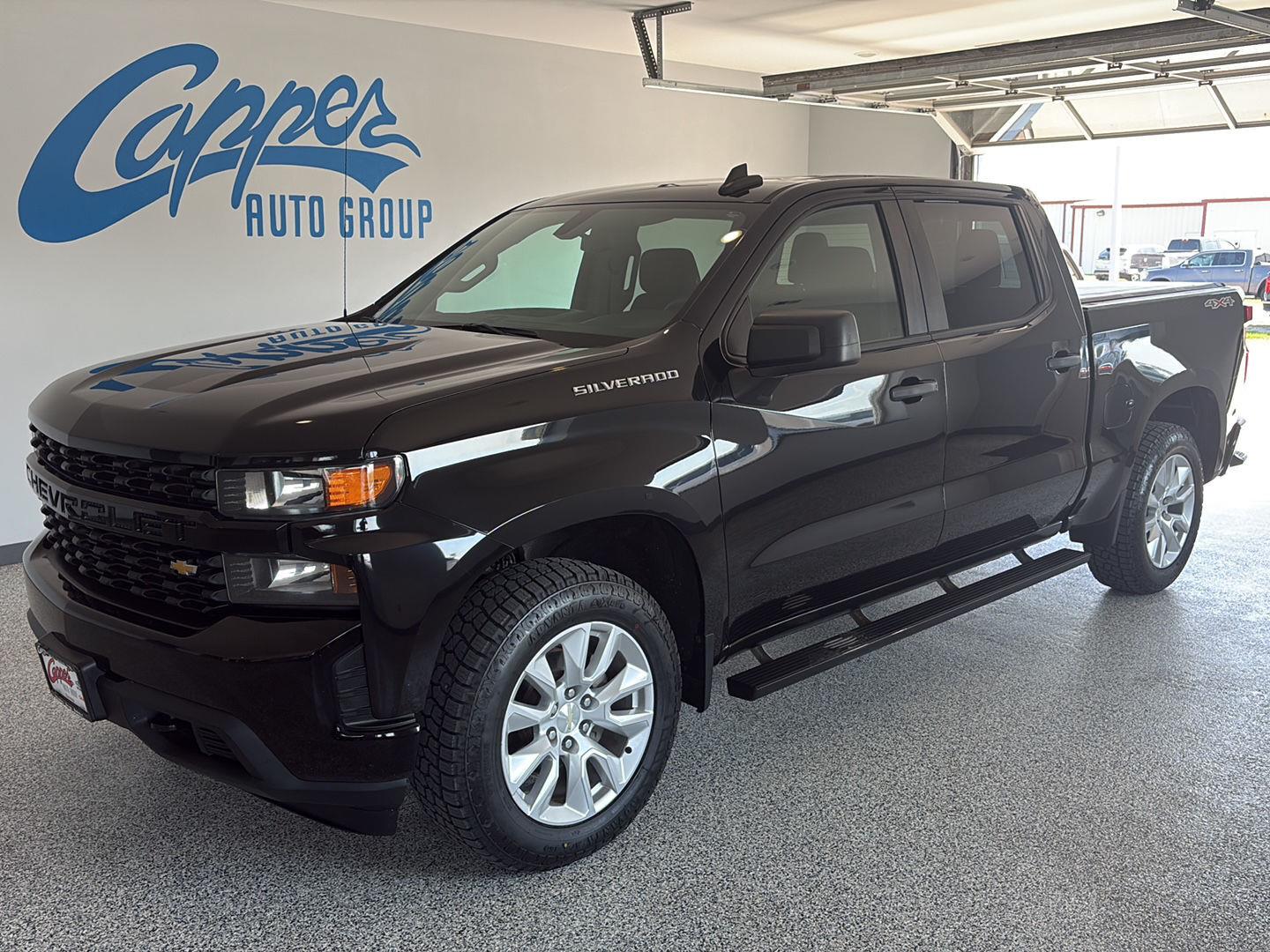 Black 2020 Chevrolet Silverado 1500 Pickup Truck Four-Wheel Drive 6-Speed Automatic