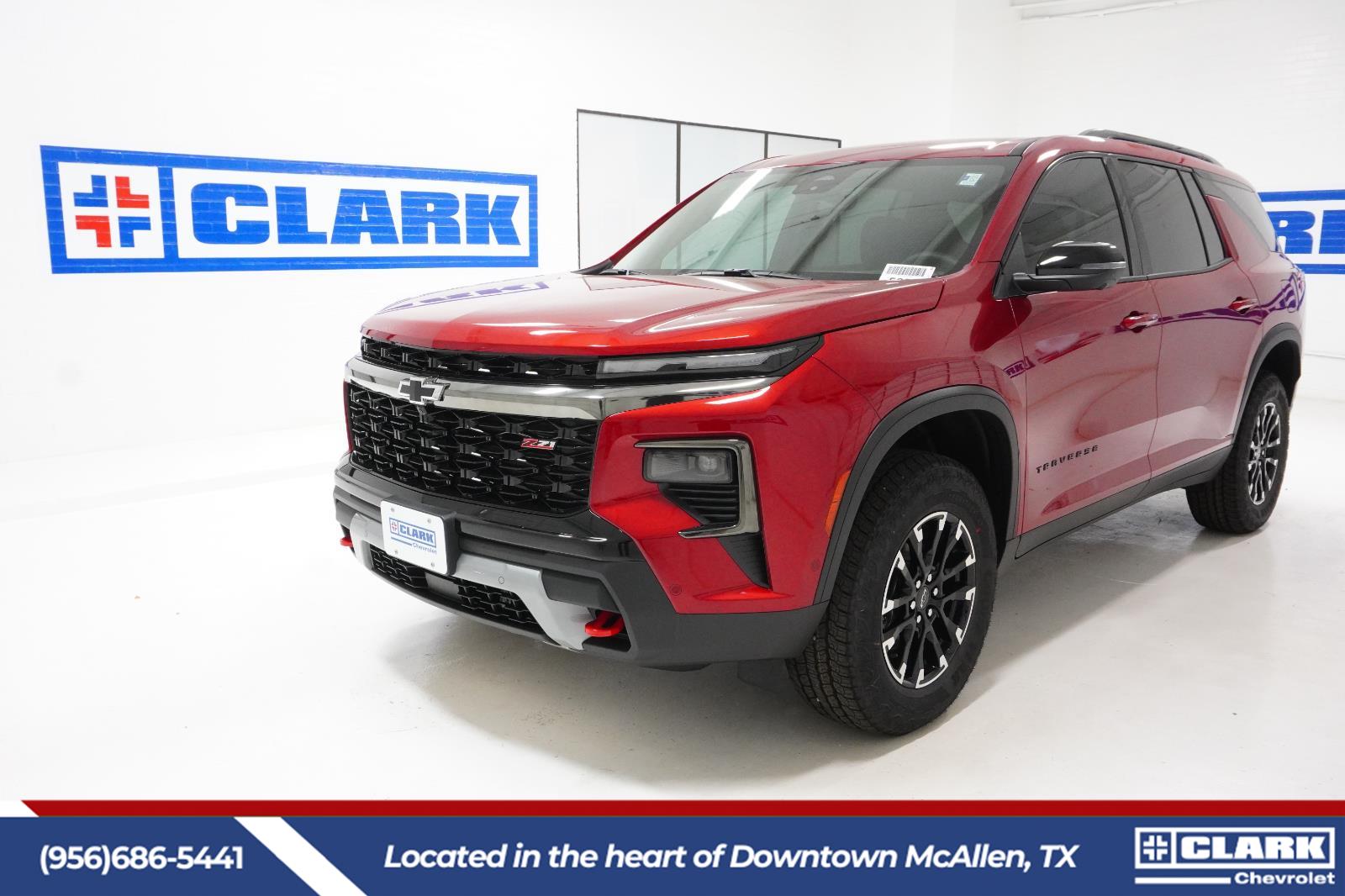 Radiant Red Tintcoat 2026 Chevrolet Traverse SUV / Crossover Four-Wheel Drive 8-Speed Automatic