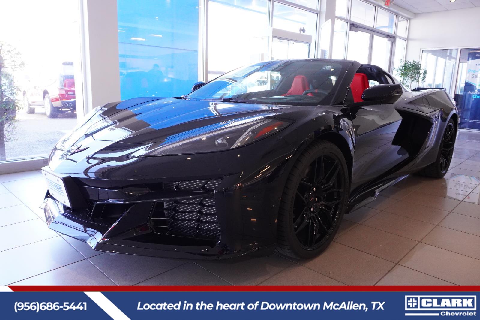 Black 2026 Chevrolet Corvette Z06 1LZ Coupe RWD Coupe Rear-Wheel Drive 8-Speed Dual Clutch