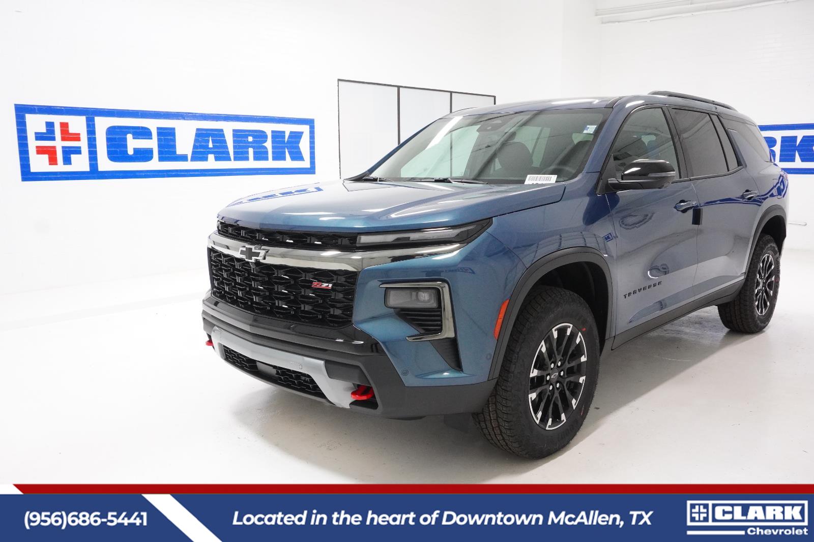 Lakeshore Blue Metallic 2026 Chevrolet Traverse Z71 AWD SUV / Crossover Four-Wheel Drive 8-Speed Automatic