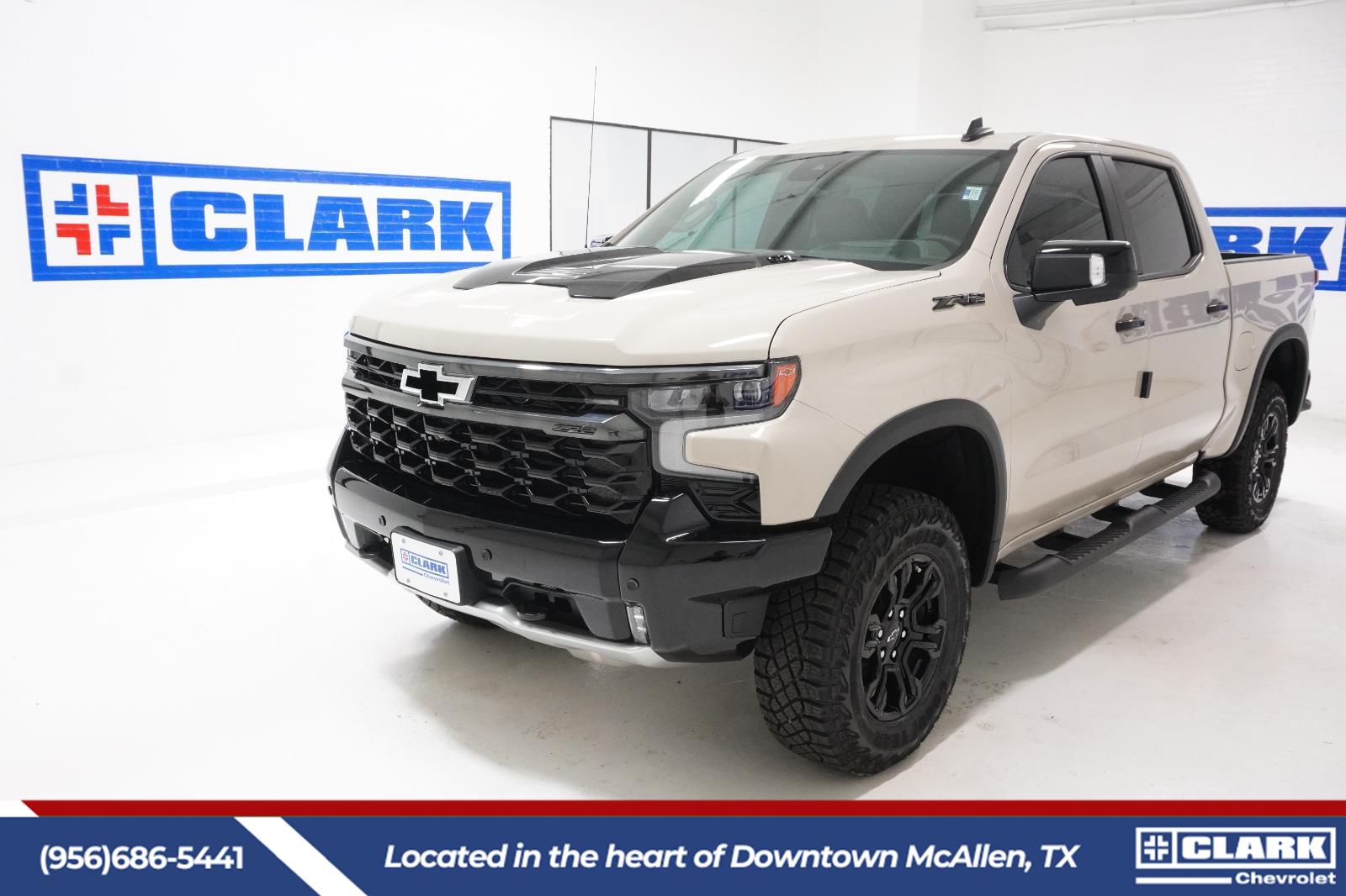 White Sands 2026 Chevrolet Silverado 1500 ZR2 Crew Cab 4WD Pickup Truck Four-Wheel Drive Automatic