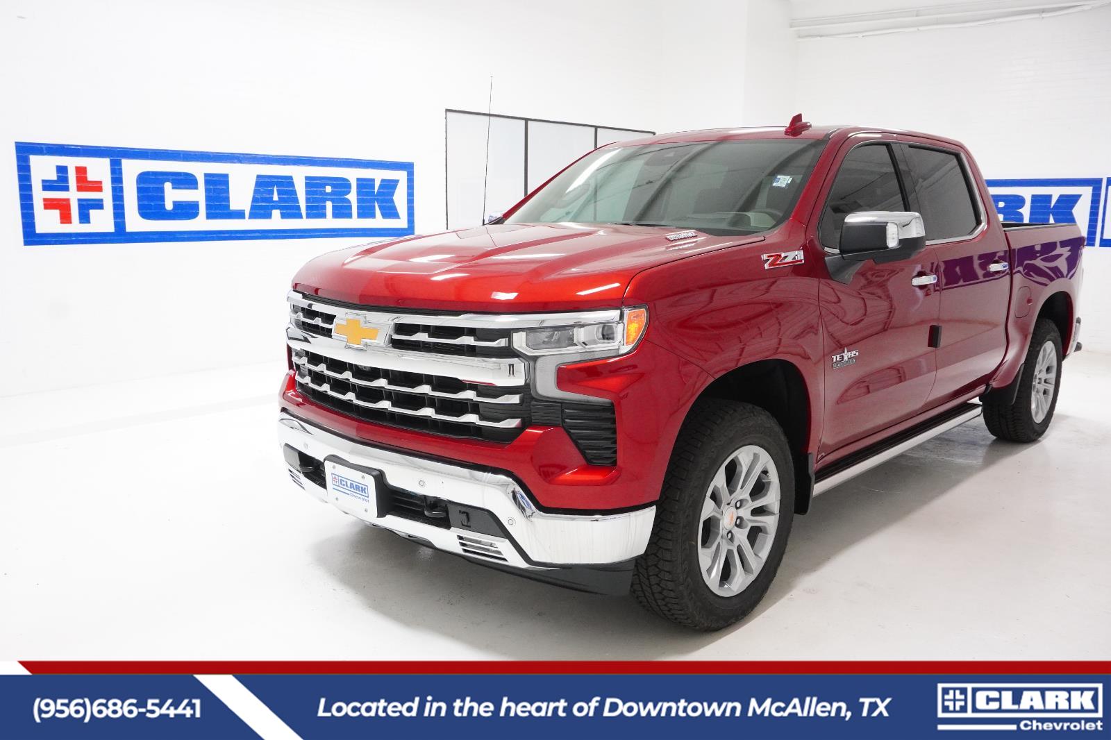 Radiant Red Tintcoat 2026 Chevrolet Silverado 1500 LTZ Crew Cab 4WD Pickup Truck Four-Wheel Drive Automatic